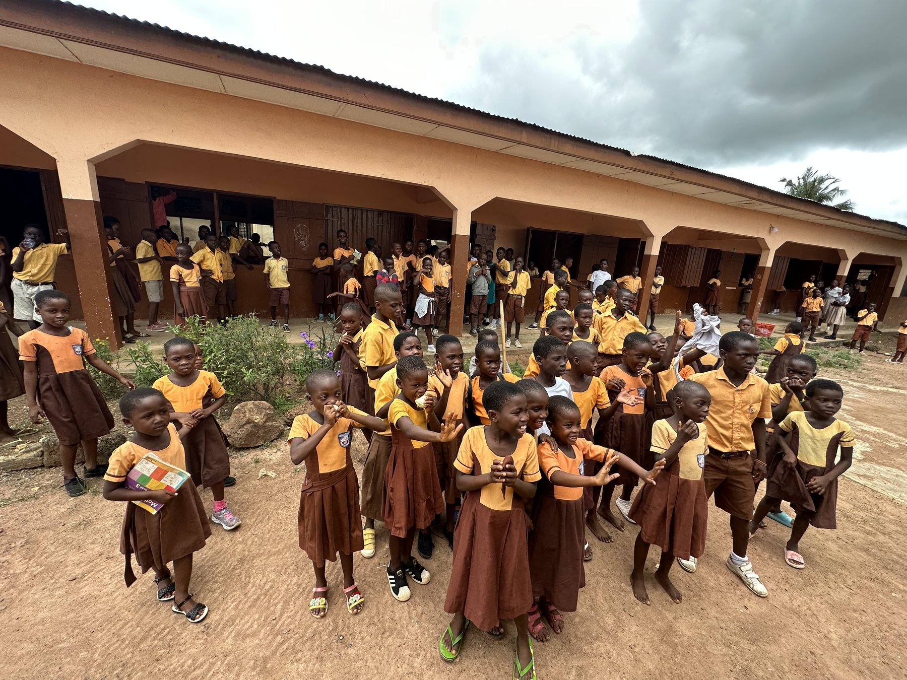 Schulkinder in Ghana
